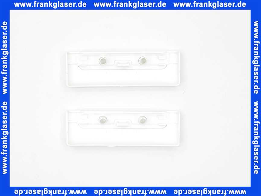 Bosch Kunststoffecke Abdeckg. 22 RAL9016 (2x) 8718593253