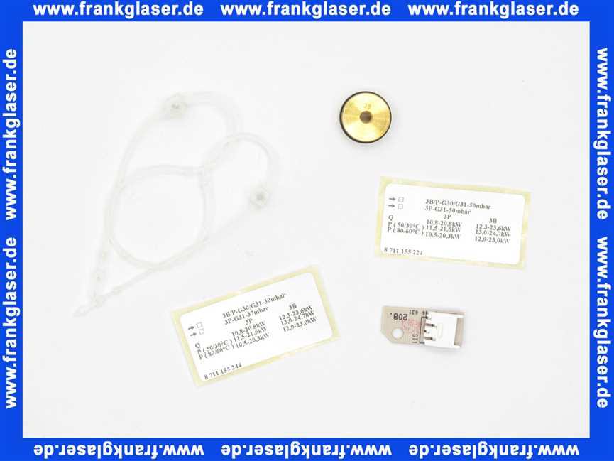 Bosch 87190010850 Gasartumbau-Set 21,23 31