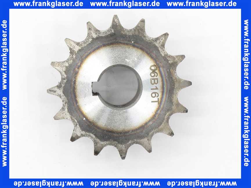 Bosch 87199283000 Kettenrad Z16 mit 16 Zähnen