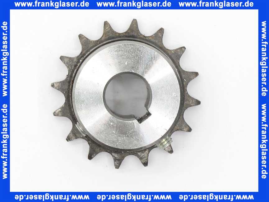 Bosch 87199283000 Kettenrad Z16 mit 16 Zähnen