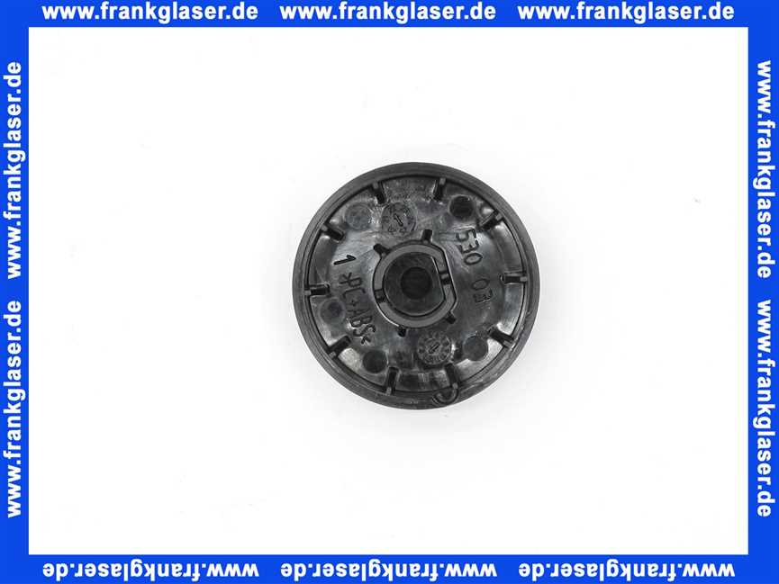 Bosch Drehknopf MID schwarz 8737712635