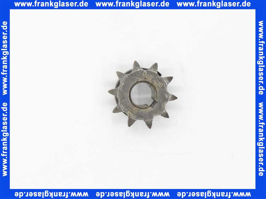 Bosch 87399180350 Kettenrad Z10 d:12mm