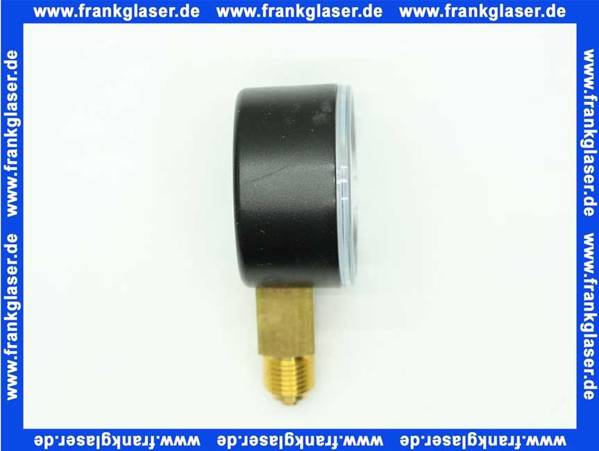 M38TA10 Brauckmann Manometer Gehäusedurchmesser 50mm G1/4 Zoll 0-10 Bar