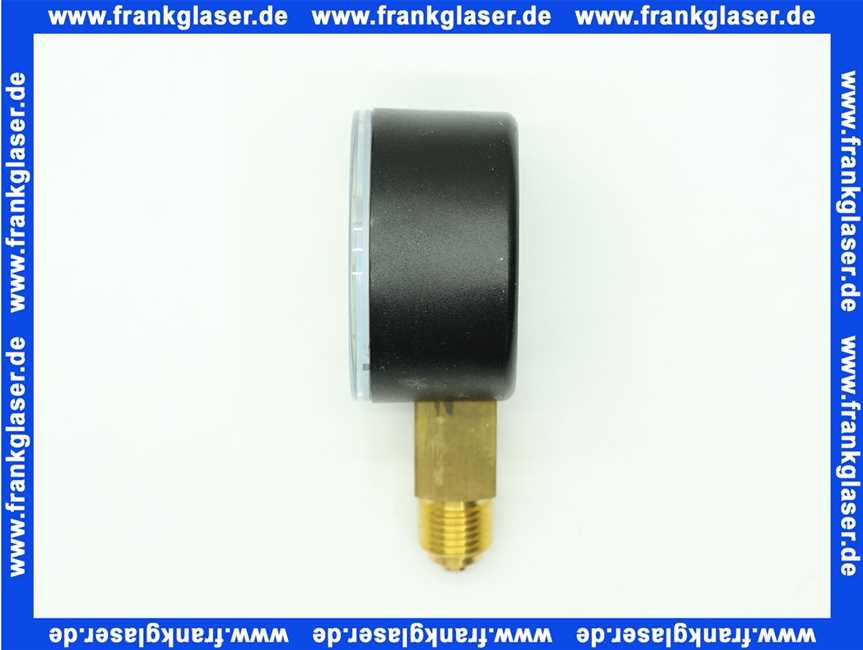 M38TA10 Brauckmann Manometer Gehäusedurchmesser 50mm G1/4 Zoll 0-10 Bar