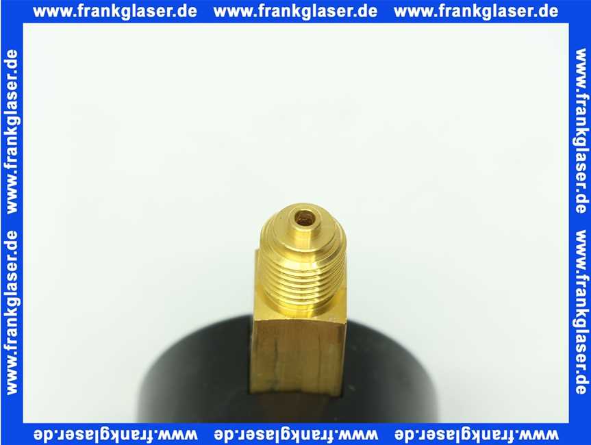 M38TA10 Brauckmann Manometer Gehäusedurchmesser 50mm G1/4 Zoll 0-10 Bar