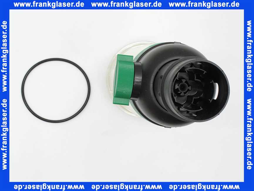 KF11S-1A Brauckmann Klarsicht Siebtasse komplett für 1/2 und 1 1/4 Zoll