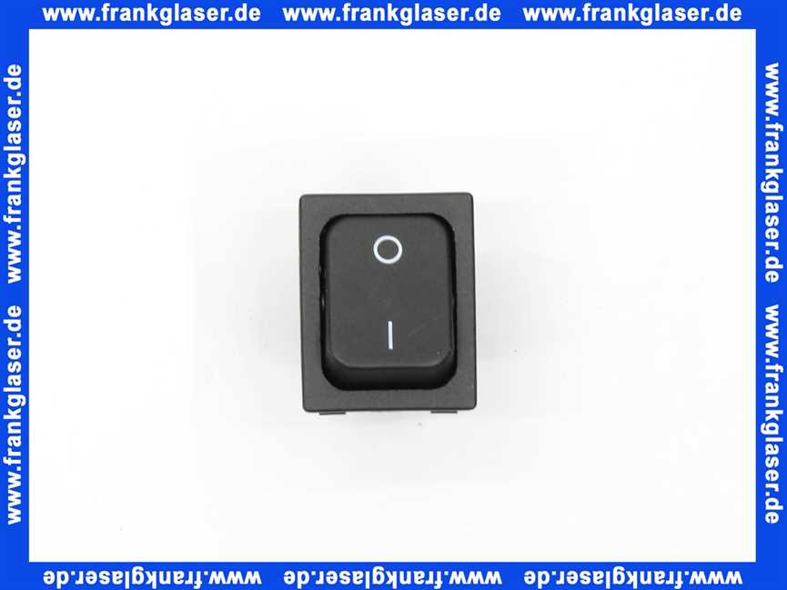 514934 Brötje Wippschalter 1-pol. 3 Anschlusskontakte