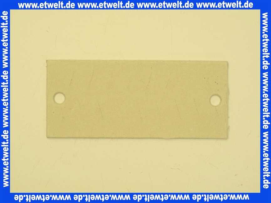 515962 Brötje Reinigungsdeckeldichtung 80x184x4