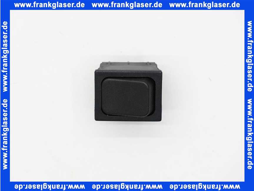 517287 Brötje Wippschalter 2polig 6 Anschlüsse