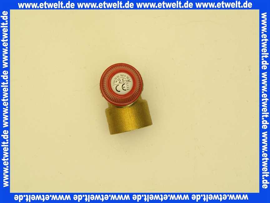 539470 Brötje Tubra-Membran-Sicherheits- ventil, R 1/2 , 2