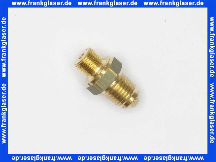 541060 Brötje Einschraubnippel NPT 1/8 -SA7/16