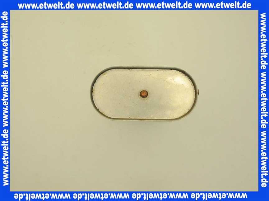 574907 Brötje Brennerrohr T8-62 Erdgas L + H geschr