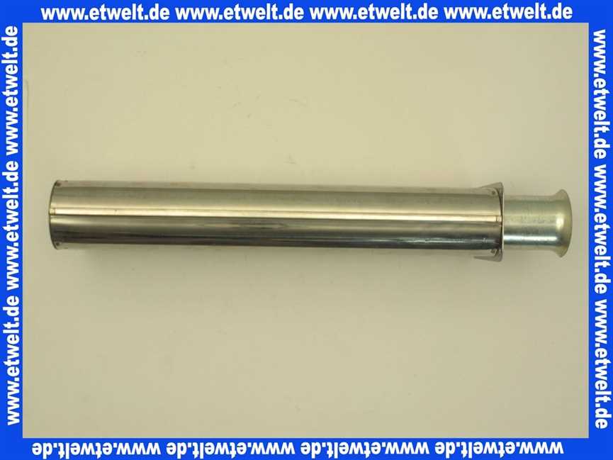 574907 Brötje Brennerrohr T8-62 Erdgas L + H geschr