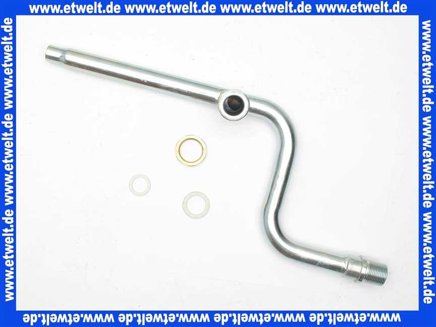 577441 Brötje Vorlaufrohr kpl. Luftkasten