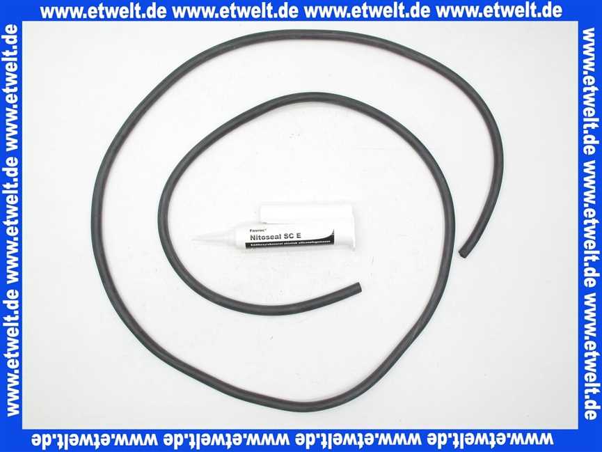 600224 Brötje Dichtung für Kesseltür,mitte, HVK 20-50