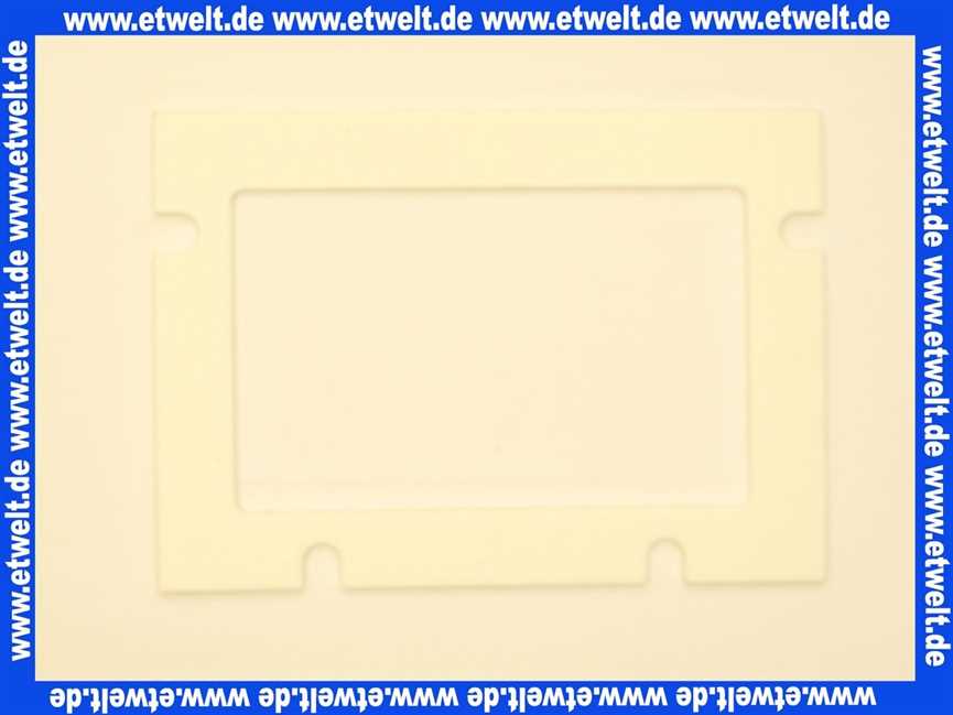 600330 Brötje Dichtung Abgaskasten-Kessel HVK 20-50