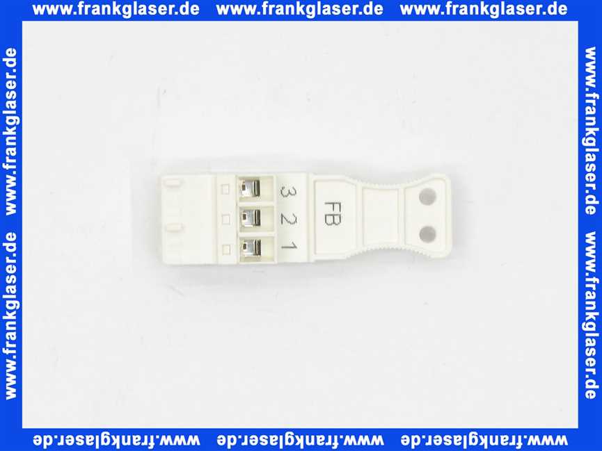 627528 Brötje Stecker Raumgerät Fernbedienung ISR Rast 5 3-polig