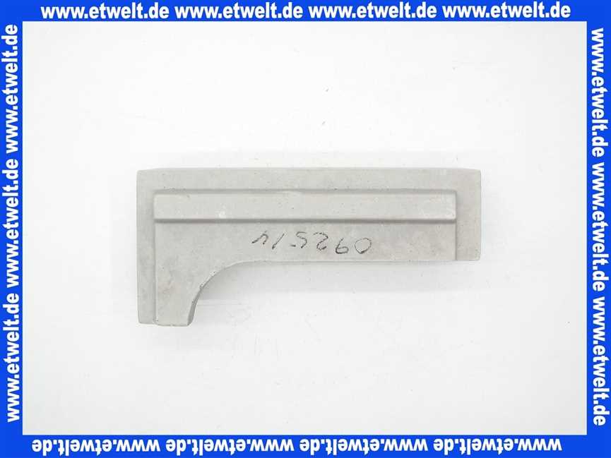 641579 Brötje Einsatzstein 361x170x125 HVK 20 links ab BJ 11/2005