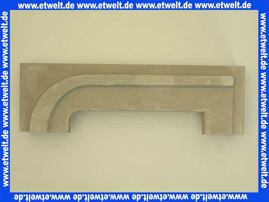 641586 Brötje Einsatzstein 540x170x125 HVK30/50 links ab BJ 11/2005