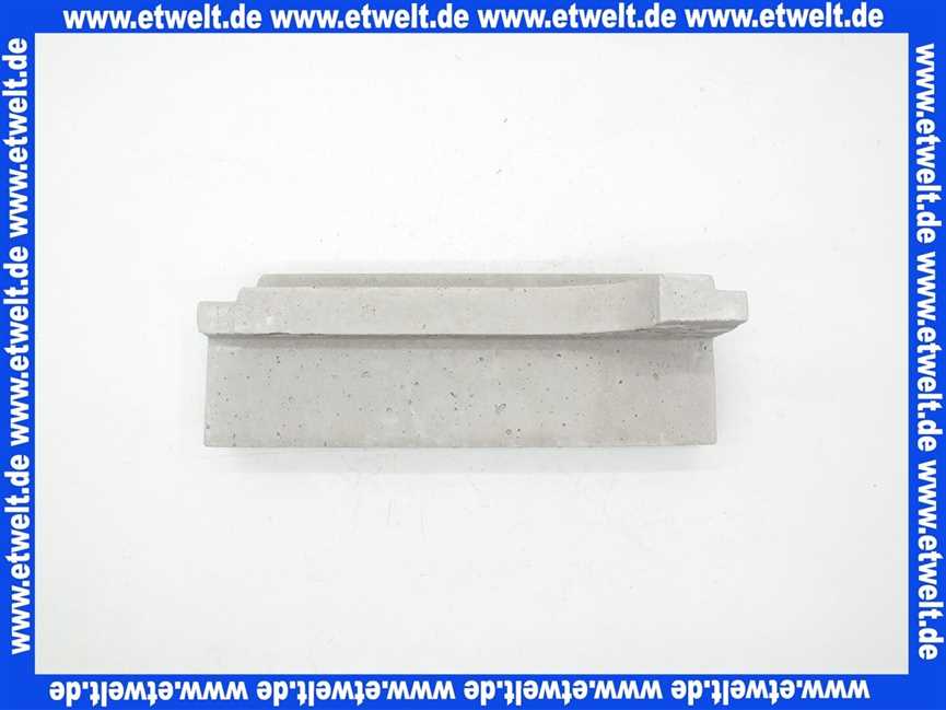 641593 Brötje Einsatzstein 361x170x125 HVK 20 rechts ab BJ 11/2005