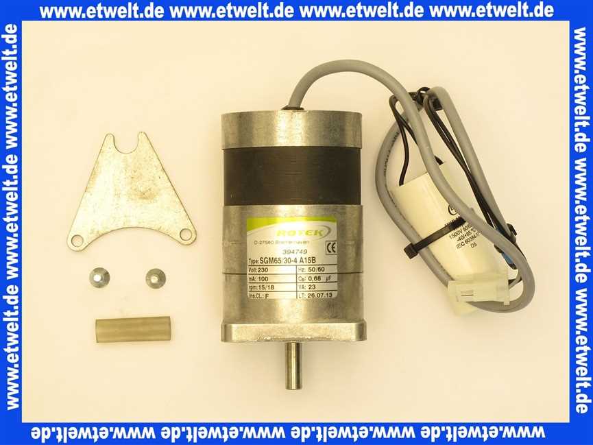 650298 Brötje Motor für Pelletzuführung