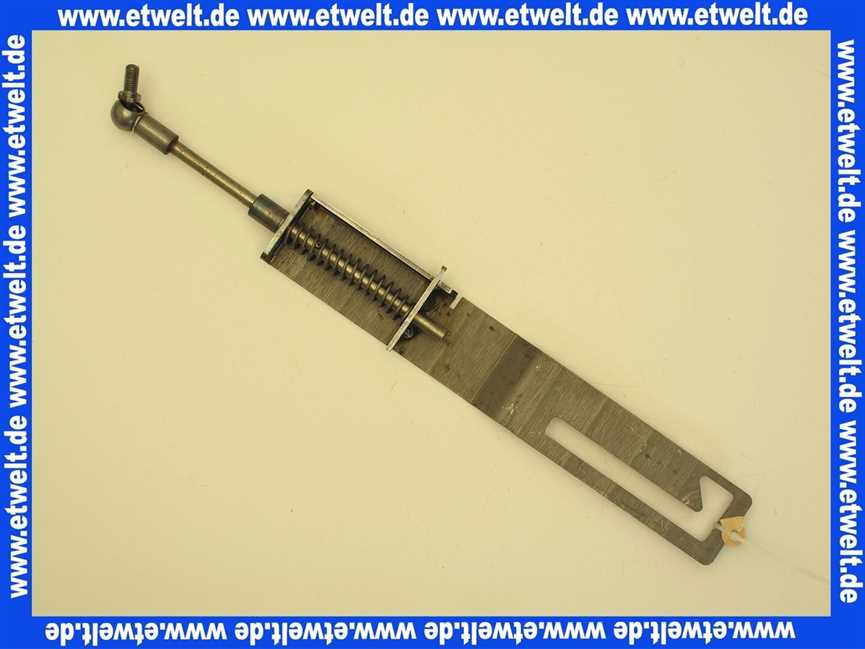 650311 Brötje Hebel f.Reinigungsgestänge unten