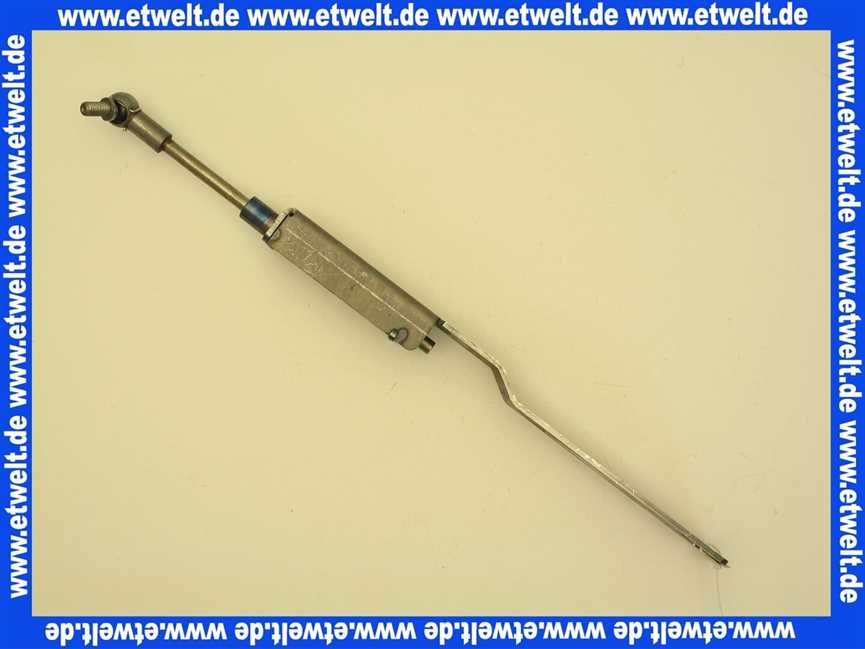 650311 Brötje Hebel f.Reinigungsgestänge unten