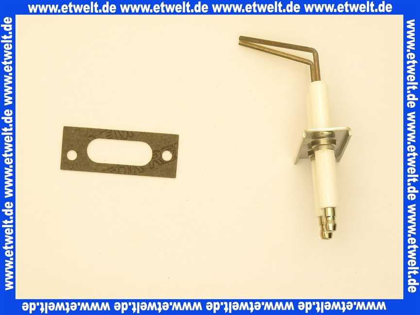 654265 Brötje Zündelektrode SGB C Brenner mit Metallgeweberohre