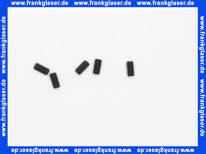 667081 Brötje Madenschraube M5 x 10 VPE= 5 Stück