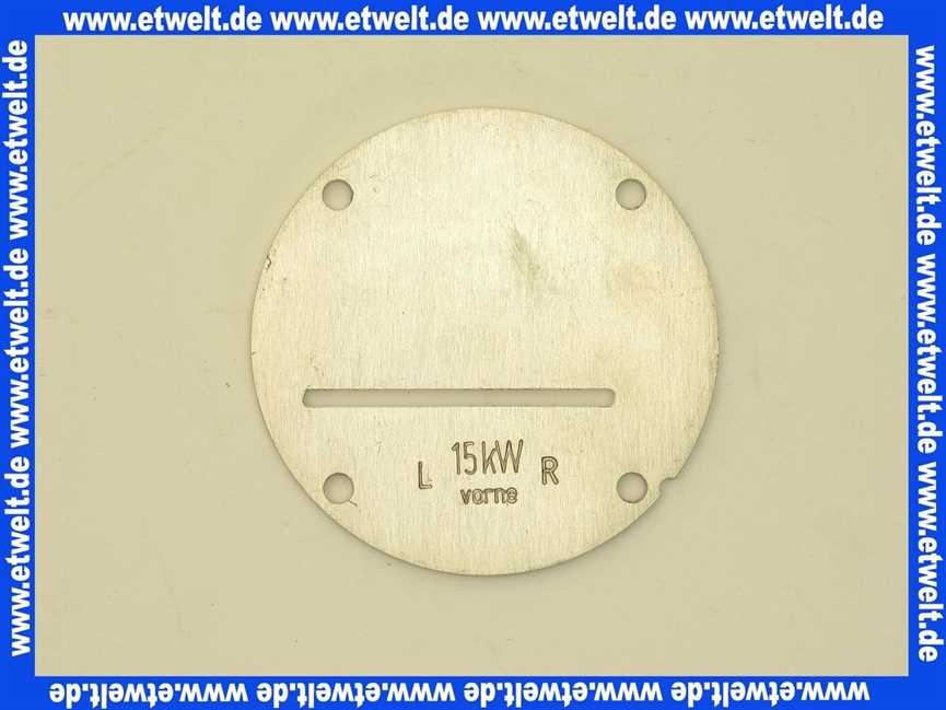 667364 Brötje Luftblende WGB 15 2,9-15kW