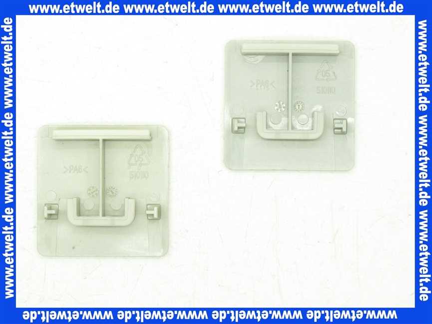 Brötje 7306524 Endkappenset FK 25 RC,FK 26 WB FK 26 WLB, Trageschienen