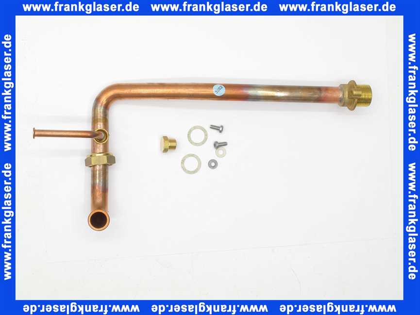 Brötje 7310650 Anschlussrohr Rücklauf Heizkreis