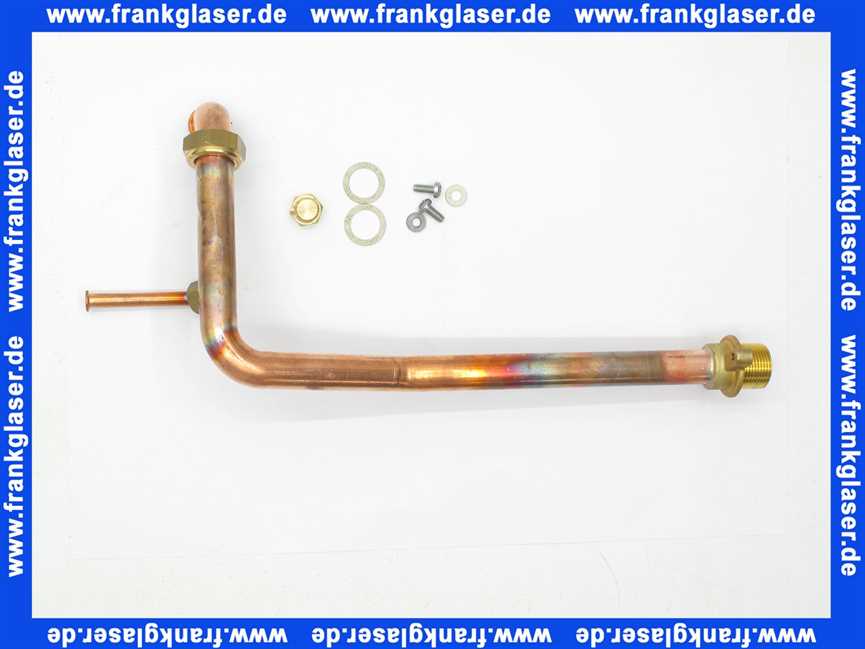 Brötje 7310650 Anschlussrohr Rücklauf Heizkreis