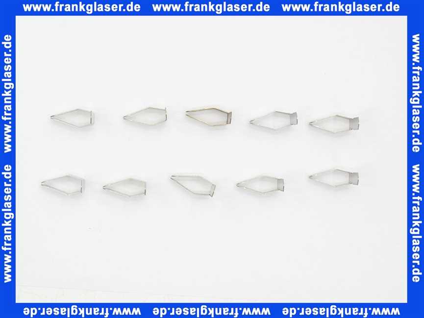 Brötje 7310659 Satz mit Federn für die vordere Verkleidung (10 Stück)