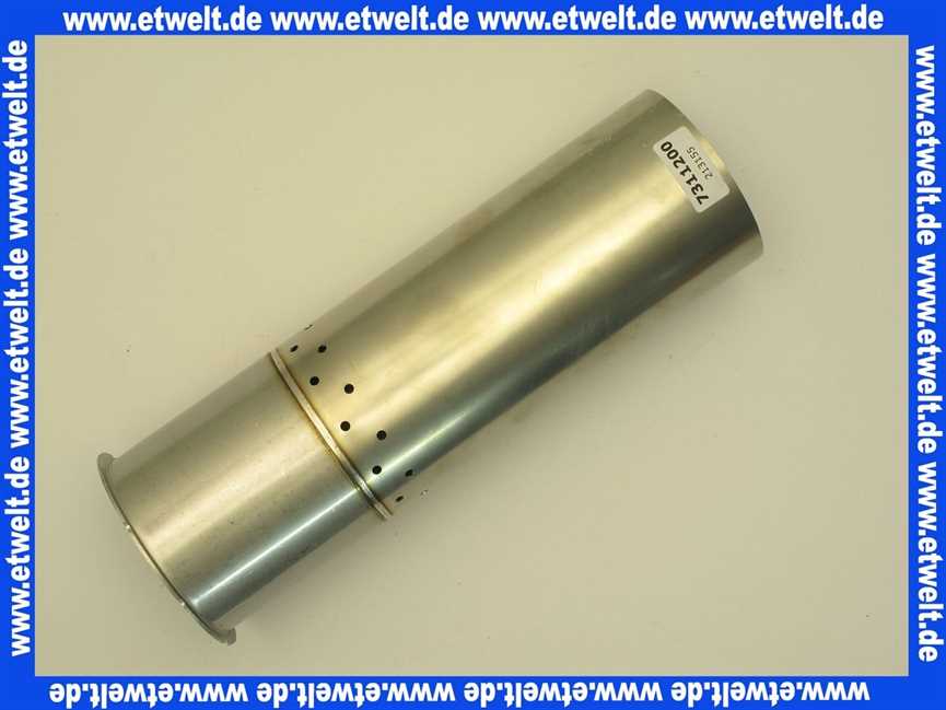7310989 Brötje Brennerrohr O-42/U 30 KW