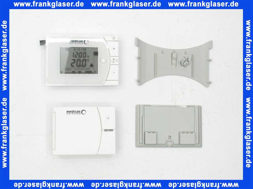 7312960 Brötje Raumtemperaturregler Raumthermostat RTD D Drahtlos