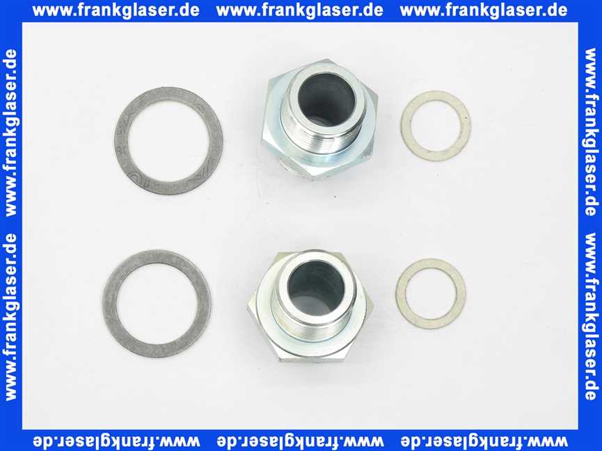 Brötje 7624592 Doppelnippel VL/RL 3/4 Wärmetauscher 15/20 KW