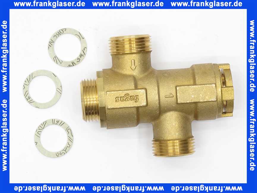 Brötje 7633383 3 Wege Ventil (ohne Motor) 180