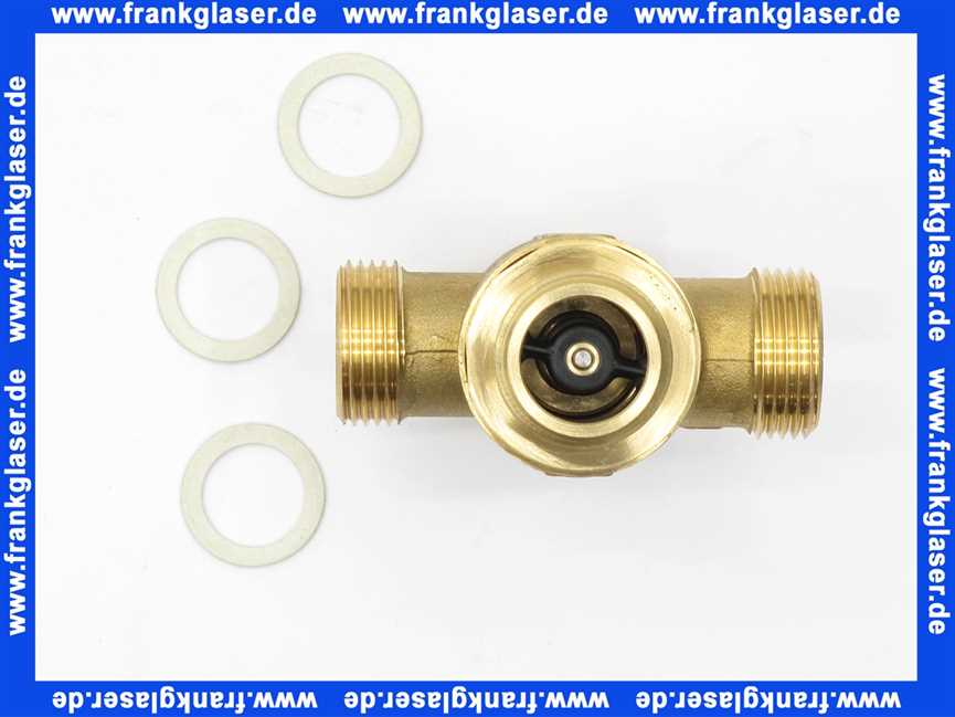 Brötje 7633383 3 Wege Ventil (ohne Motor) 180