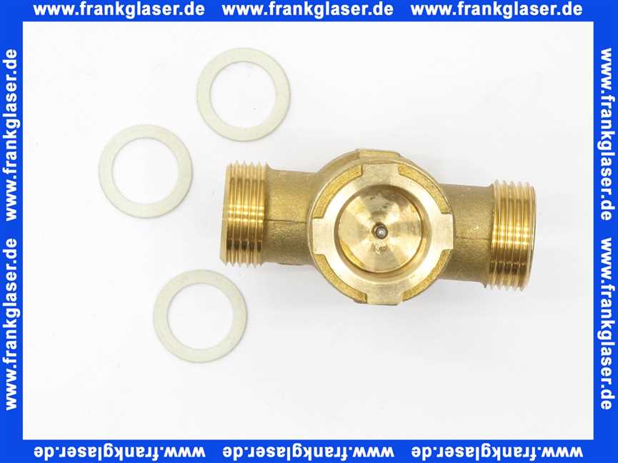 Brötje 7633383 3 Wege Ventil (ohne Motor) 180