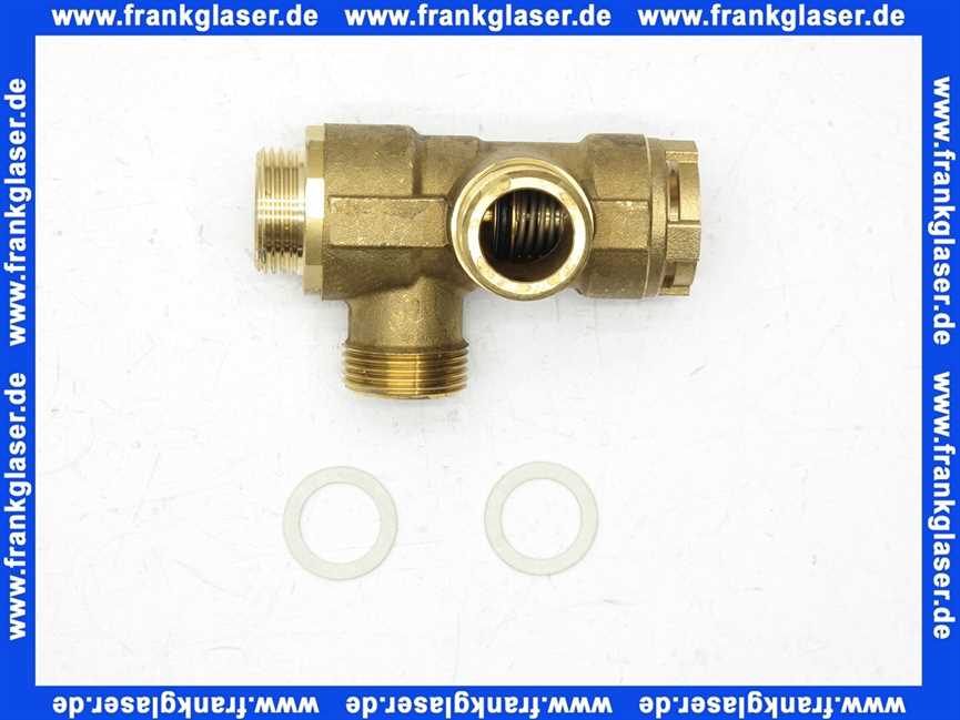 Brötje 7633384 3 Wege Ventil (ohne Motor) 270 Eck Ausführung