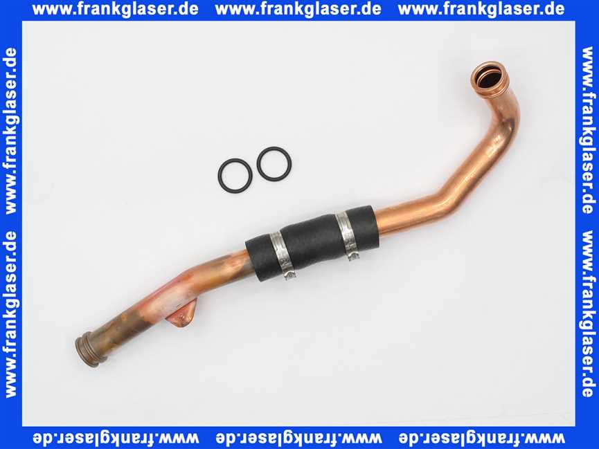 Brötje 7638020 TWW Rohr 3WV-Wärmetauscher WMS/WMC