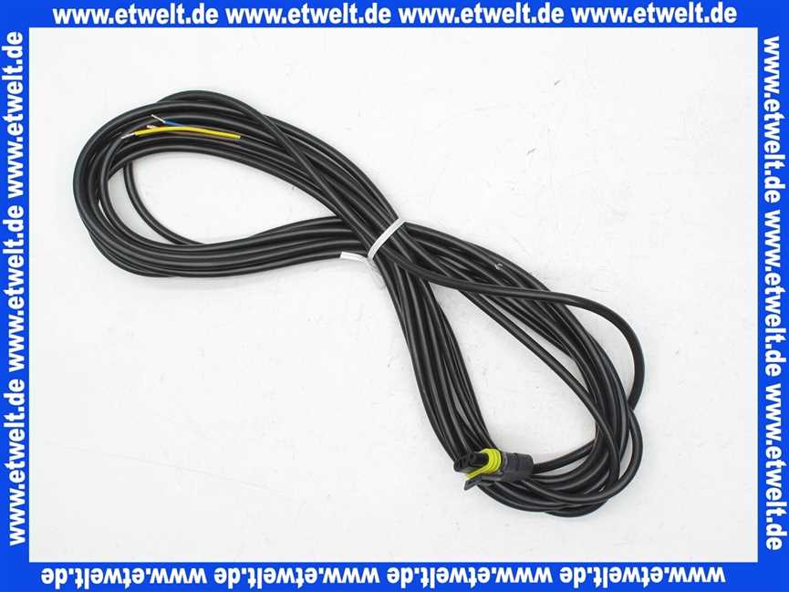 Brötje 7646334 Pumpenkabel Netzanschluss Superse