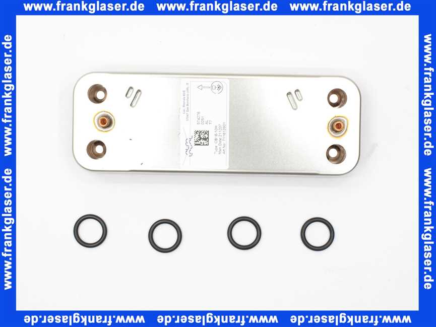Brötje 7661644 Plattenwärmetauscher Trinkwasser WHC 18