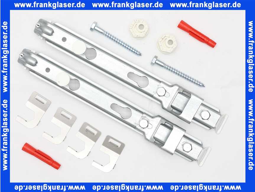 7764330 Brötje Schnellkonsolen-Set Multi-Fix B Bauhöhe 300 für mehrreihige Heizplatten Typ: 21 - 22 - 33 K / E