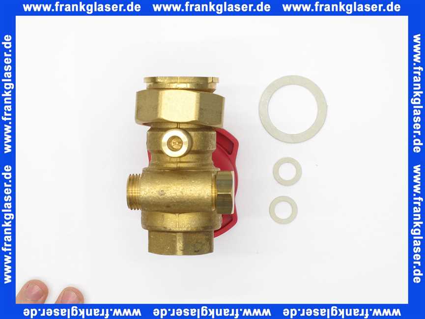 Brötje 816625 Kugelhahn rot RTA-HVK ab 2005