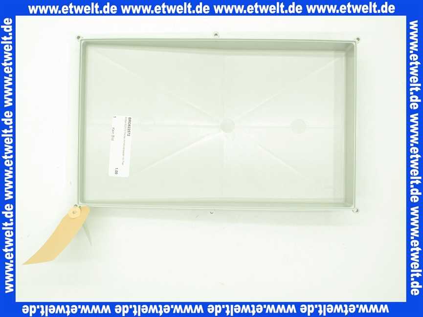 Brötje 822572 Deckel Armaturenkasten W-Ther.