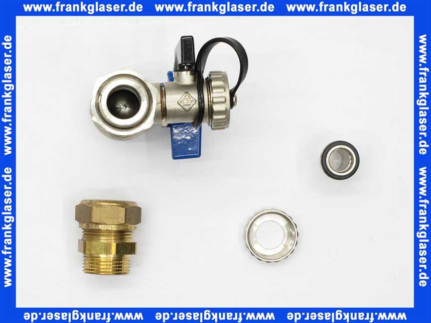 907422 Brötje Rücklauf Kugelhahn IAS2 22 mm