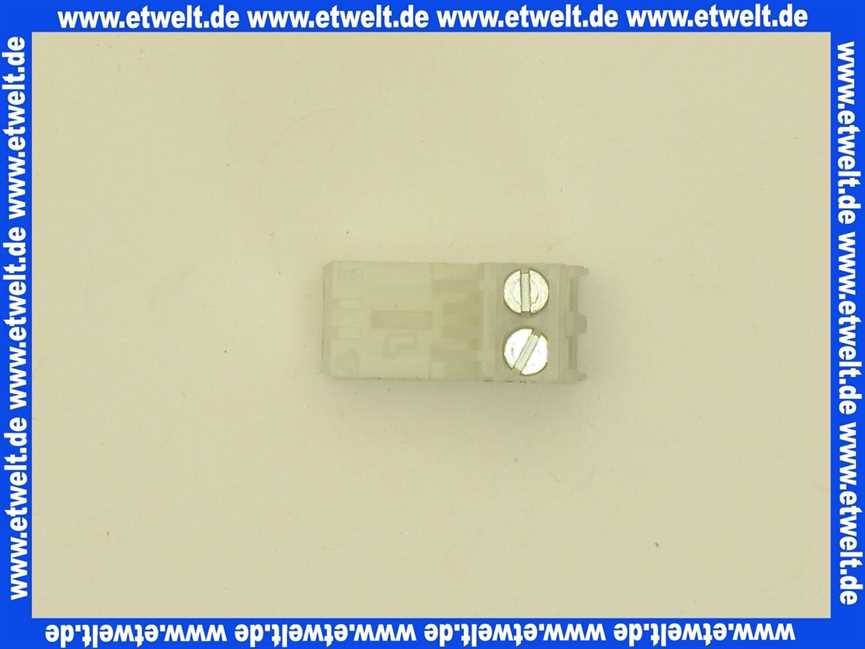 935371 Brötje Steckverbinder Rast5/2 pol. (Speicherfühler)
