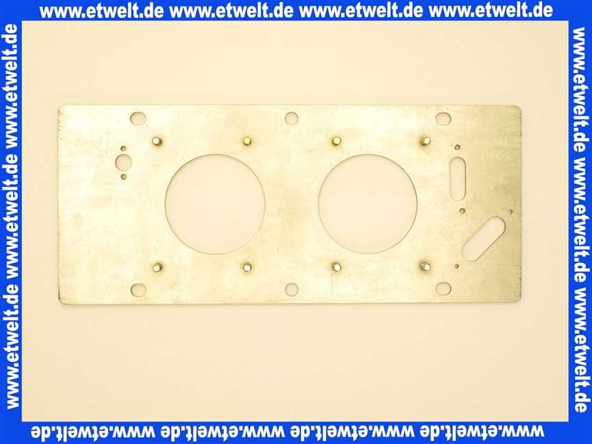 936569 Brötje Brennerplatte (Front) SGB 65